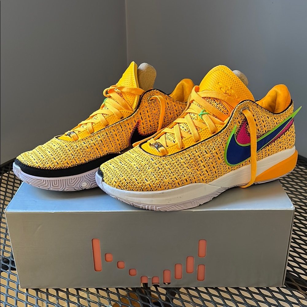 Nike Yellow Multicolor Sneakers